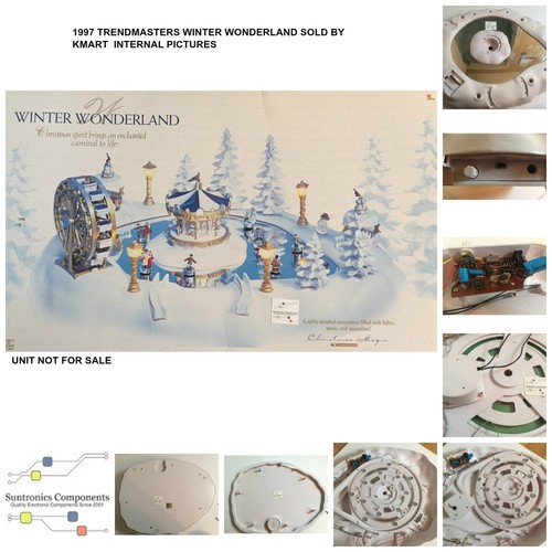 (L) Trendmasters - Winter Wonderland - REPLACEMENT MOTOR -PARTS KIT - Picture 3 of 3