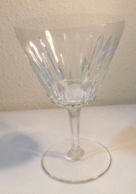 RARE..HARD TO FIND BACCARAT ''VAL D'OISE'' PATTERN WATER GOBLET 6''