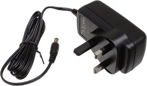 DC 12v Power Supply Mains Adapter for Casio WK-7600 Keyboard Digital Piano etc - Afbeelding 1 van 3