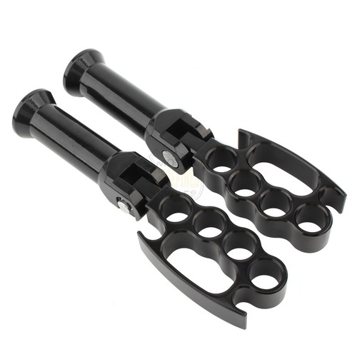 Pair Rear Passenger Foot Peg Mount For Harley Softail Breakout Fat Bob 2018-2025 - Picture 4 of 10