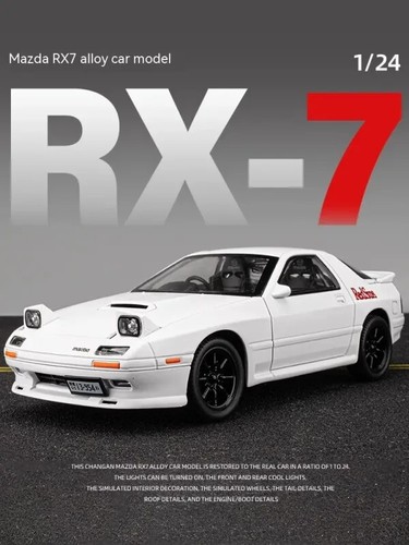 1:24 Scale Mazda RX7 STO Alloy Model Car - Ultimate Supercar, Replica Collectors - Picture 7 of 18