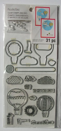 2 Packungen Erinnerungen Clear Stamps & Stanzen (Heißluftballons & Tiere) Neu in Verpackung - Bild 2 von 6