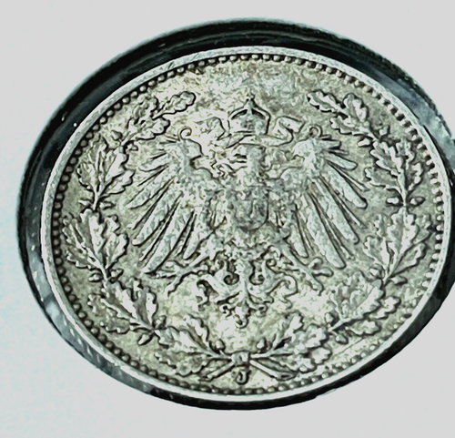 DEUTSCHES 2 Mark 1907 J PREUSSEN REICH KAISER WILHELM II 90% Silber 1.WK +SELTEN VZ/AU - Bild 3 von 3