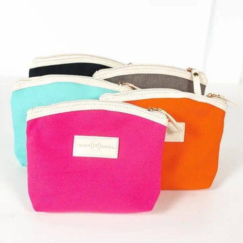 PRETTY SIMPLE LITTLE MATCHING LUNA POUCH PINK-A GREAT ACCESSORY - Picture 2 of 6