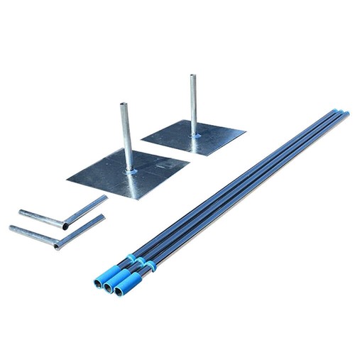 Kit tubo telescopico resistente e drappeggio supporto decorazione sfondo fotografia 10x10 piedi - Foto 4 di 5