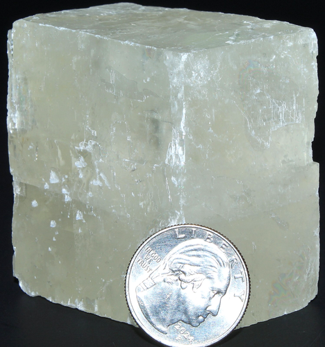 Calcita óptica peruana natural / 2,30" (58,42 mm) / 8,90 oz (252,31 gr) 3447 - Imagen 7 de 20