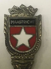 Vintage Souvenir Spoon Collectible Maastricht Netherlands