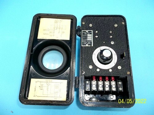 Gabinete de relé de retardo de tiempo Partlow 308 110 voltios 0-50 minutos (DT-4) - Imagen 3 de 10