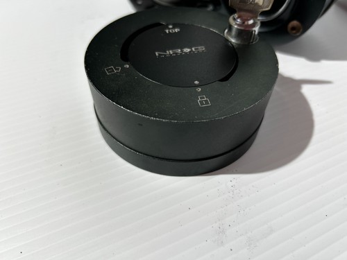 1986-1991 MAZDA RX7 FC NRG STEERING WHEEL HUB ADAPTER WITH LOCK! - Picture 3 of 8