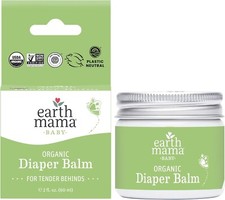 Earth Mama Organic Diaper Balm 2-Ounce  Diaper Cream for Baby  EWG Verified