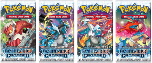 ☘️🔥💧⚡️ POKEMON TCG Real Empty Booster Pack ⚡️💧🔥☘️ B&W: GRENZEN GEKREUZT - Bild 1 von 5