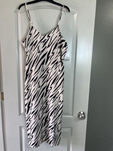 Ophelia Roe Leopardenmuster Sommer Sommerkleid Maxikleid Damengröße Large – neu mit Etikett