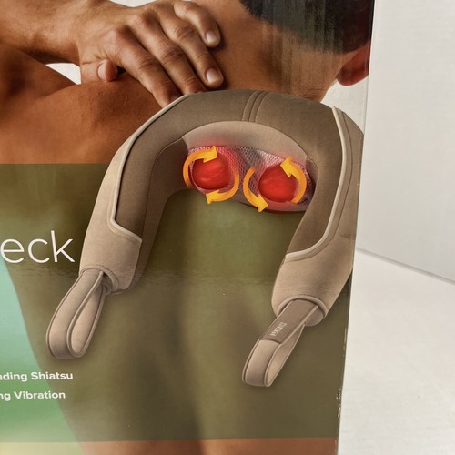 HoMedics Shiatsu and Vibration Neck Massager with Heat New NMS-360 - Picture 3 of 5