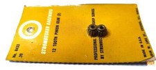 Gears, Strombecker Pinion Gear 12 tooth for 3/32" 0.0925" shaft. No. 8433