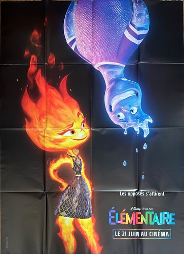 Filmplakat ELEMENTAR 120x160cm Poster / PIXAR / Walt Disney / ELEMENTAL