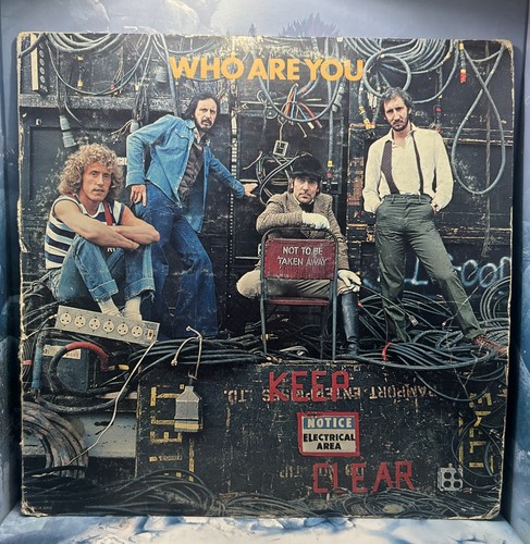 The Who - Who Are You - CANADIAN import RED VINYL 1978 MCA Records, VG+/VG+