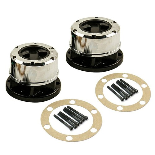 Front Manual Locking Hub Zinc Aluminum Alloy Dial For D21 Pickup Titan Xterra - Foto 2 di 6