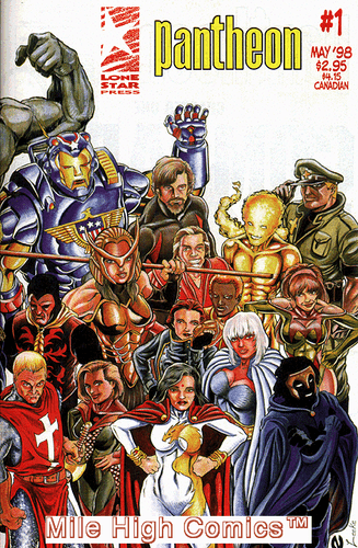 PANTHEON (1998 Series) (LONESTAR) #1 Near Mint Comics Book | eBay PANTHEON (1998 Series) (LONESTAR) #1 Near Mint Comics Book | eBay