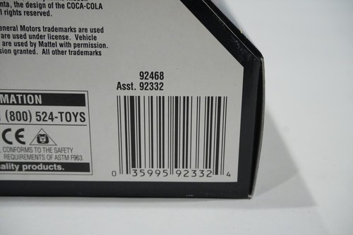 MATCHBOX COLLECTIBLES COCA COLA 1937 GMC PANEL VAN HALLOWEEN 1:43 DIECAST     e7 - Picture 10 of 10