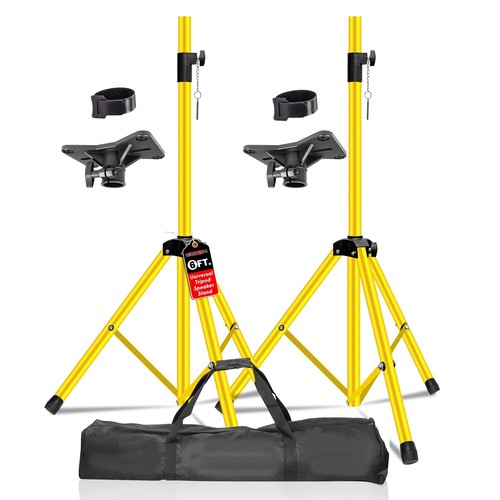 5 Core Speaker Stand Pair Adjustable Heavy Duty PA DJ Studio Monitor Stands - Picture 50 of 96