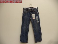 Old Navy Kids Dark Wash Built in Tough Flex Straight Jeans, Sz 5 121322300057