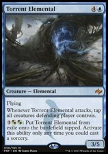 MTG Magic the Gathering Torrent Elemental (56/189) Fate Reforged LP