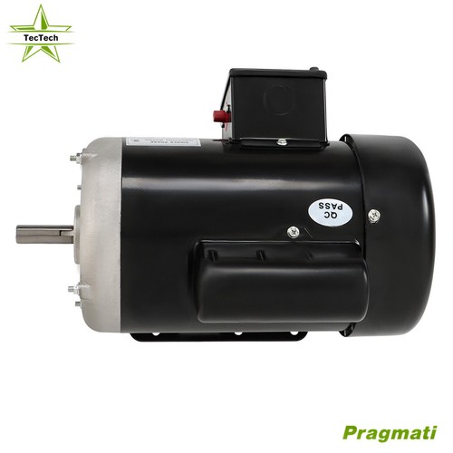 1 HP 1750RPM 115V/230V 56 Frame 13.6/6.8A Farm Duty Single Phase Motor CW/CCW - Picture 8 of 14