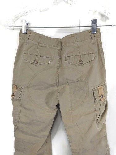 Chaps Boys 10 Tan Cargo Pants 100% Cotton - Picture 6 of 6