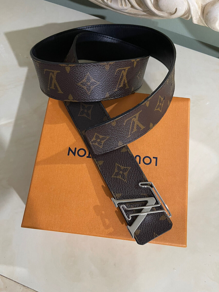 Louis Vuitton Reversible Belt Black/ Brown Size 95/38 | eBay Louis Vuitton Reversible Belt Black/ Brown Size 95/38 | eBay
