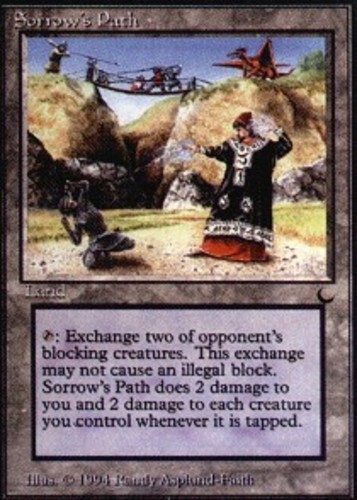 MTG magic cards 1x Sorrow's Path The Dark Light Play, English - Picture 1 of 1
