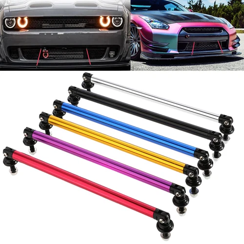 20cm Adjustable Bumper Lip Air Dam Splitter Support Rods Strut Tie Bar 8-11"