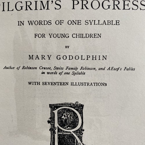 Vintage Hardback Childrens Book THE PILGRIMS PROGRESS in Words Of One Syllable - Picture 11 of 12