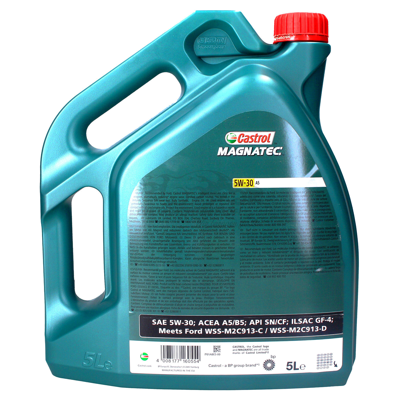 Castrol Ford Motoröl 5L 5W/30 Magnatec A5 WSS-M2C913-D | eBay