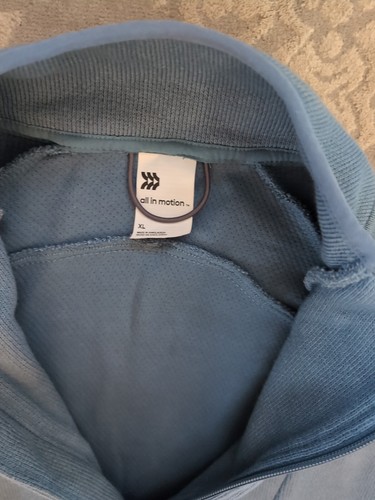 Quarter zip Small fitness gray Sweatshirt Fleece - All In Motion Family Fleece - Picture 6 of 10