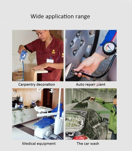 Compressore Aria Silenzioso Senza Olio Testa Pompa Aria Accessori Completo Compressore Aria - Foto 6 di 24