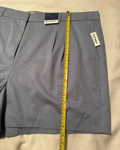 Neu Old Navy Damen XXL Plissee Shorts extra hoher Bund - Bild 6 von 7