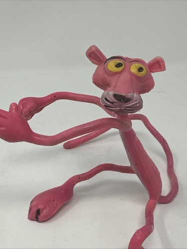 Modellino vintage anni 70 Pink Panther gomma pieghevole di Mirisch Geoffrey Amscan - Foto 2 di 6