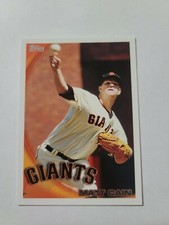 2010 Topps Baseball Card Matt Cain 531