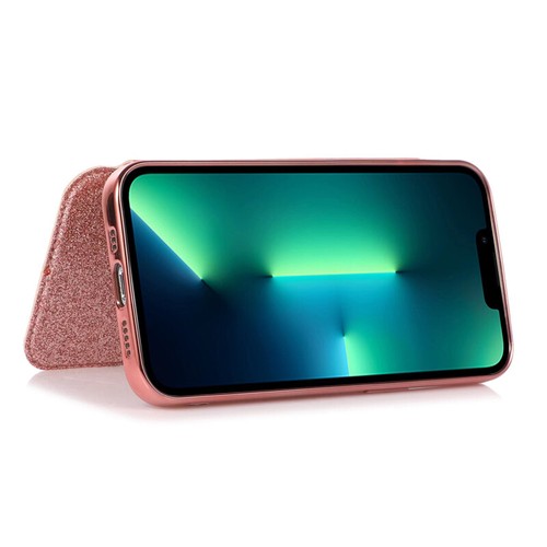 For iPhone 16e/16/15/14/13/12/11/XR SE 8 Glitter Flip Case Slim Soft Phone Cover - Picture 10 of 32
