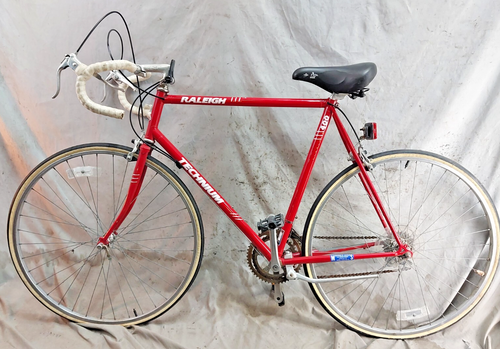 1986 Raleigh Technium 400 Racing Road Bike 59cm Large Lugged Steel USA Made/Ship - Picture 2 of 21