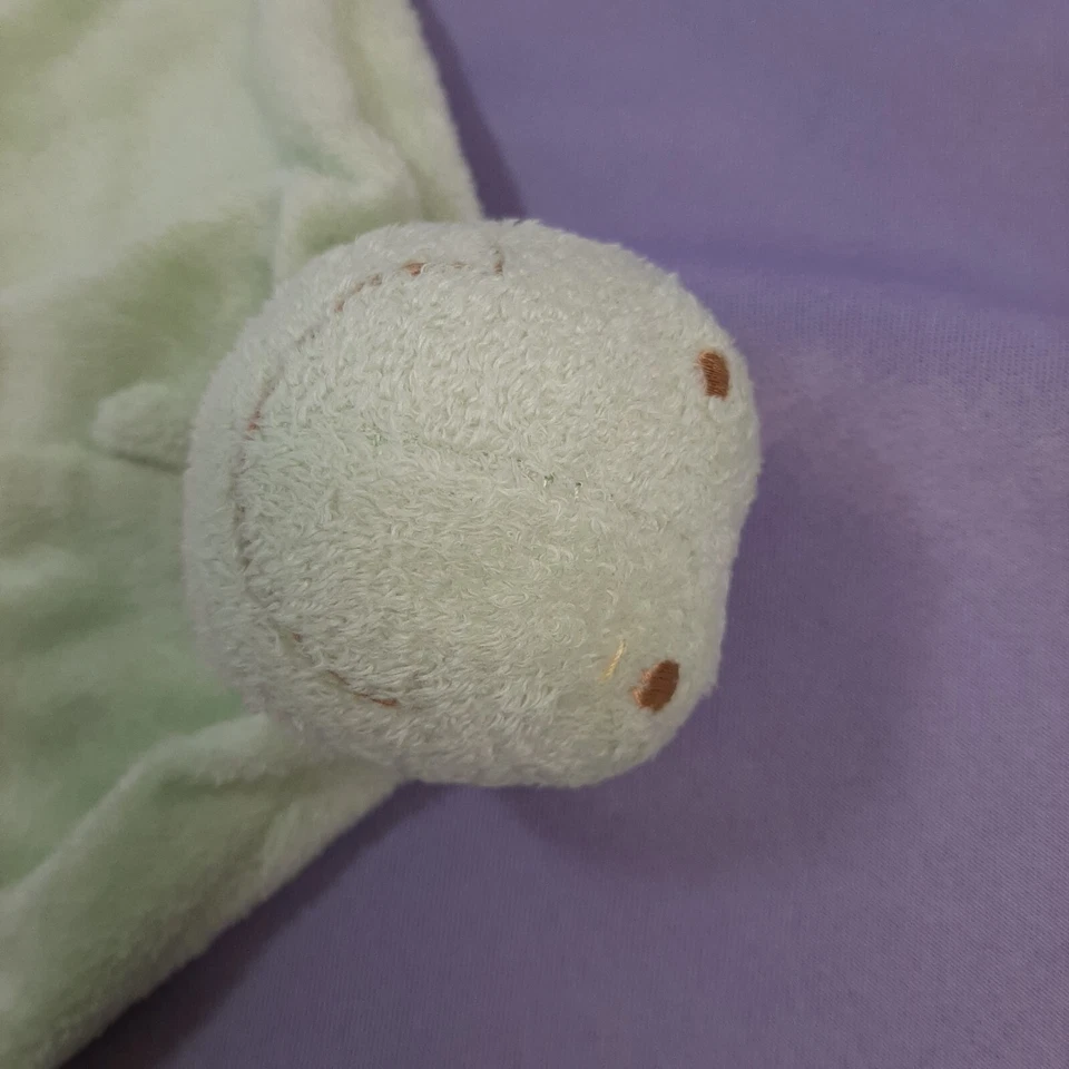 Angel Dear Frog Froggy Manta de Seguridad Lovey Verde Tostado Unisex 12 x 12 pulgadas Foto 2 de 4