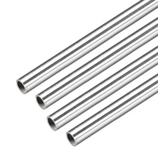 4pcs 304 Stainless Steel Round Tubes Tubing 6mm ID 8mm OD 300mm Length