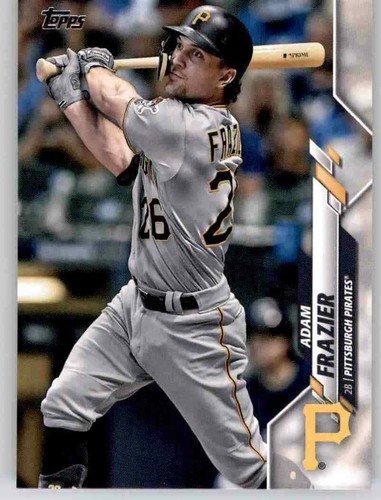2020 Topps Series 1 Adam Frazier Base Card MLB PWE Set Break Pirates #315 - Picture 1 of 2