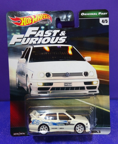 Hot Wheels Premium FAST & FURIOUS - ORIGINAL FAST VOLKSWAGEN JETTA MK3. No. 4/5 - Picture 8 of 8