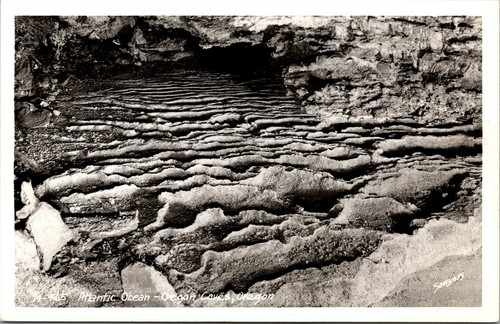 Vtg Atlantic Ocean Oregon Caves OR RPPC Real Photo Sawyers Postcard - Picture 1 of 2