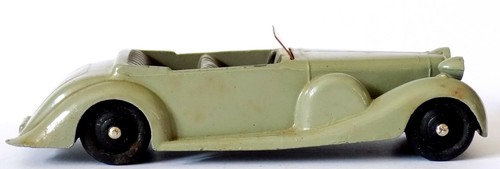 Dinky Toys No.38C Lagonda Tourer Open Top Car (1946-55) Free UK P&P. - Picture 6 of 12