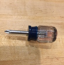 Vintage Craftsman Stubby Screwdriver #2 Phillips No. 4118 Excellent! 🇺🇸