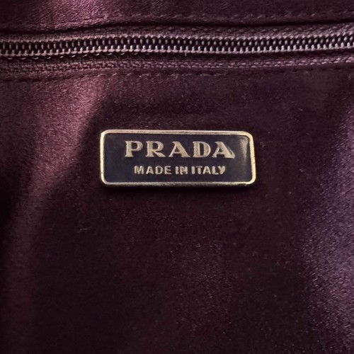 PRADA Prada Cleo Leather Shoulder Bag Purple - Picture 18 of 20