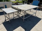 5ft Stainless Steel Kitchen Workshop 316 Table Line Prep Station 2 Tier Can Ship