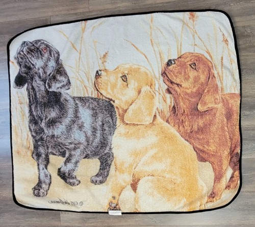 The Northwest Company Retriever Welpen Hunde Überwurf Decke 45”x 55” KM Hoffman - Bild 10 von 10
